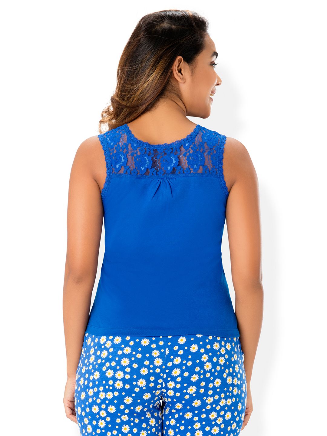 Buy PrettySecrets Cotton Night Shirts Blue Online at Best Prices in