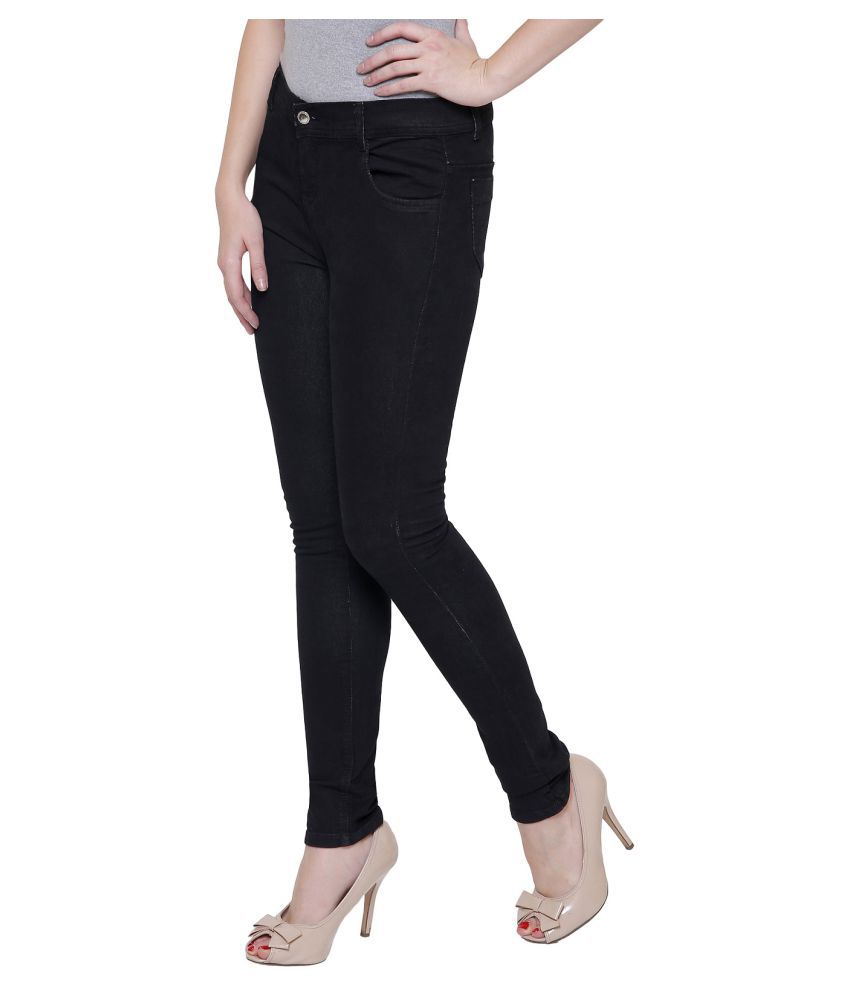Nj's Denim Jeans - Black - Buy Nj's Denim Jeans - Black Online at Best ...