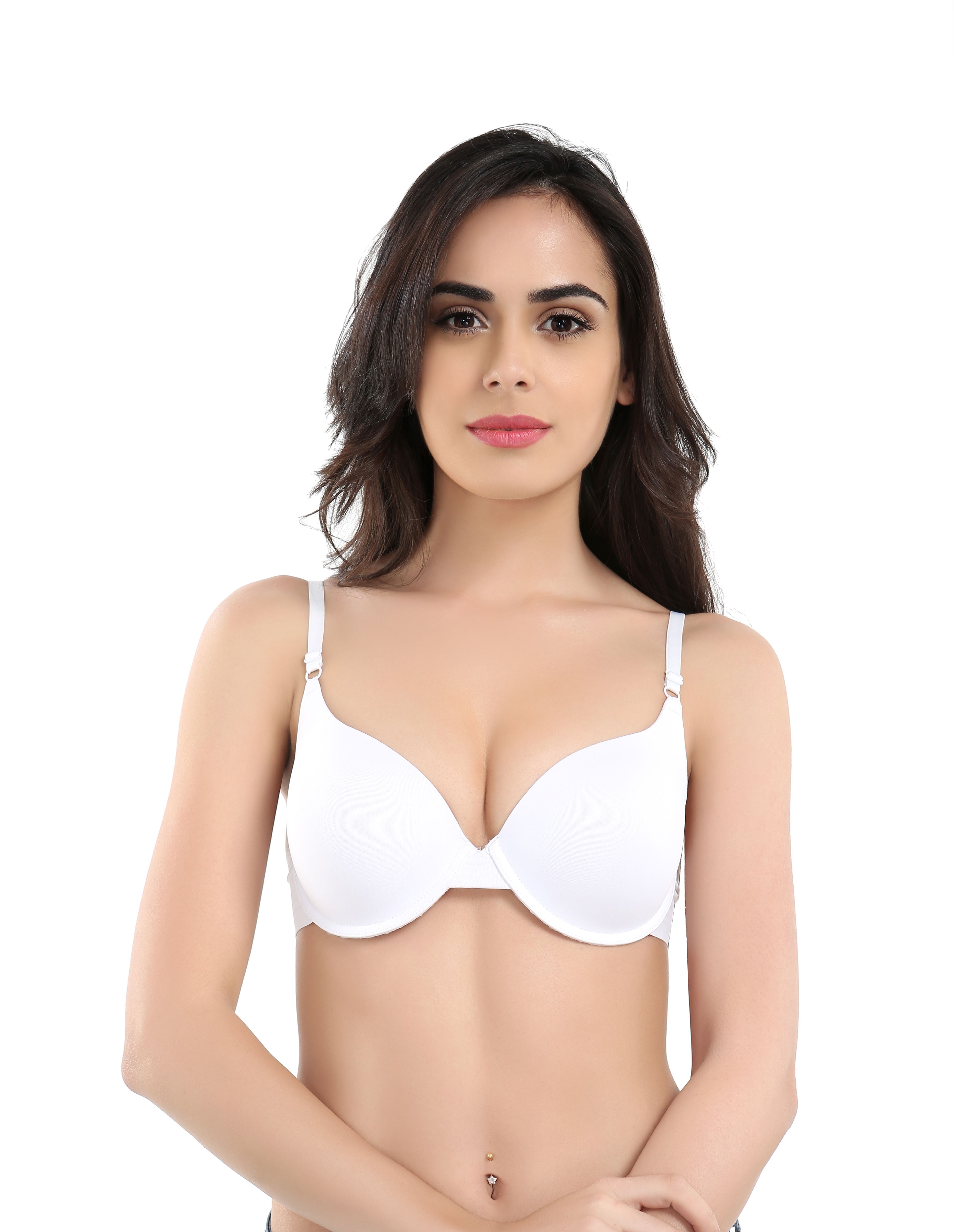 Buy Candour London Nylon Push Up Bra White Online At Best Prices In India Snapdeal
