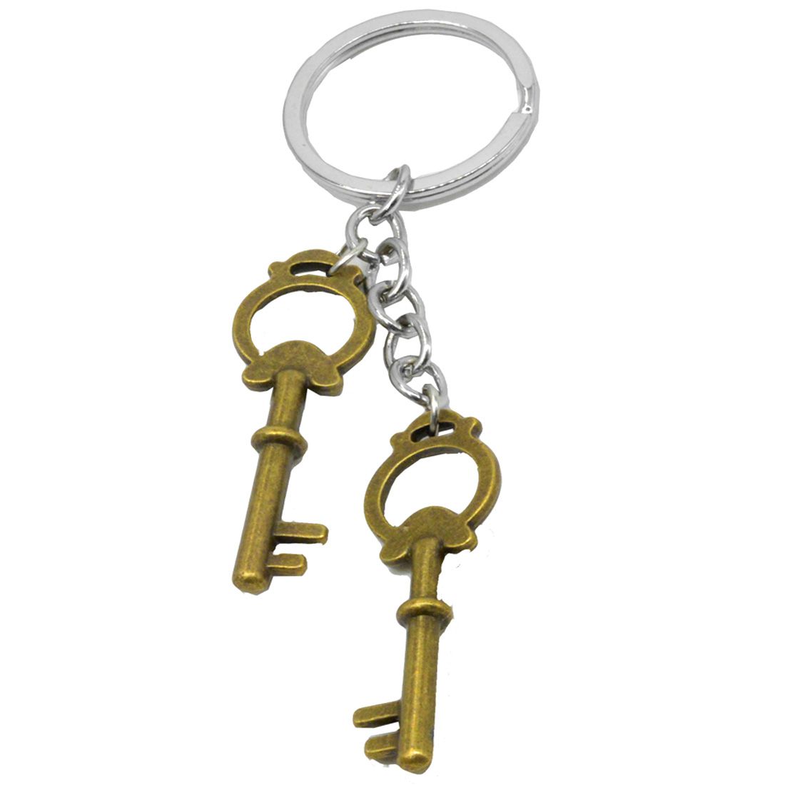 Faynci Pair of Brown keys metal Key Chain: Buy Online at Low Price in ...