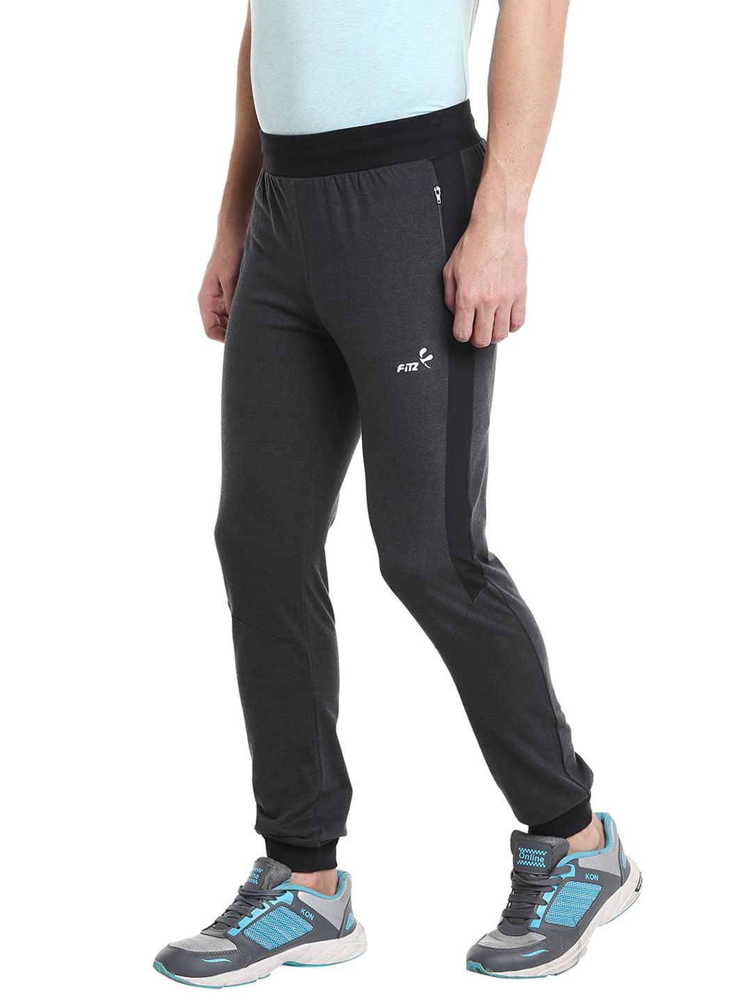 womens charcoal joggers