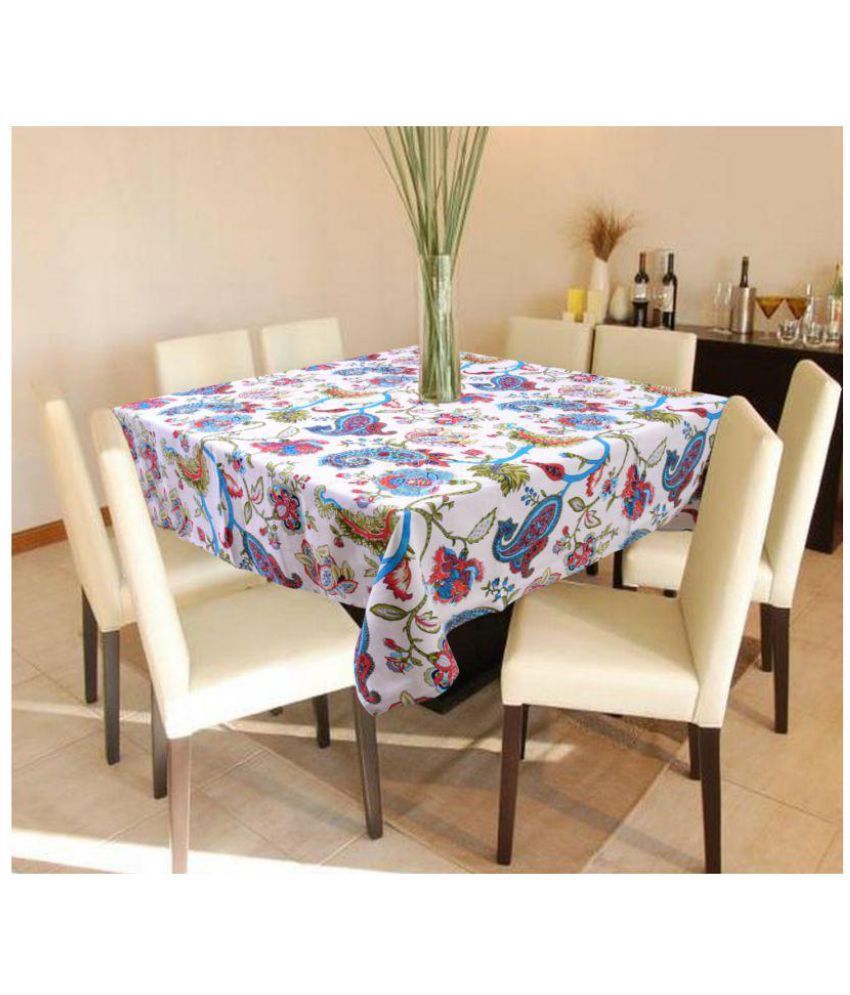     			Miyan Bazaz Textiles 4 Seater Cotton Single Table Covers