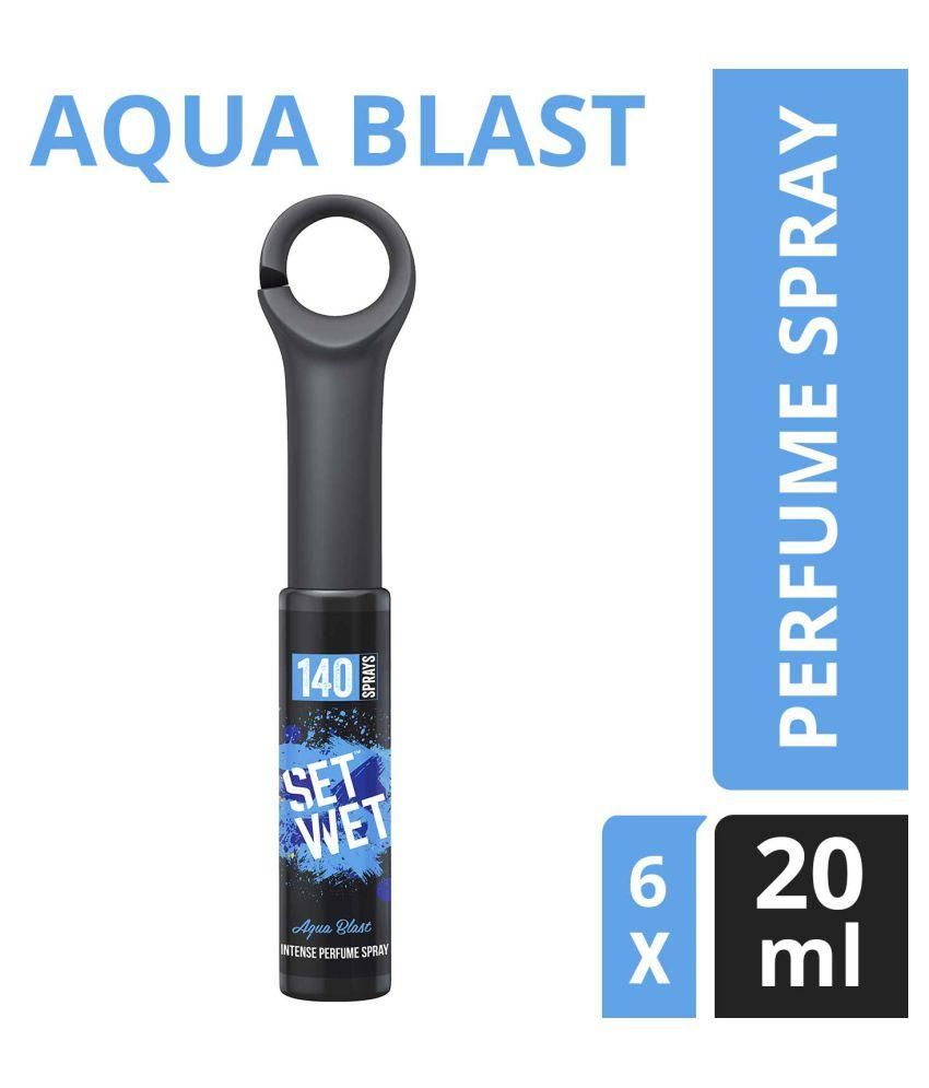 Set Wet Aqua Blast Men Daily Use Deodorant Spray 20 Ml Pack Of 6