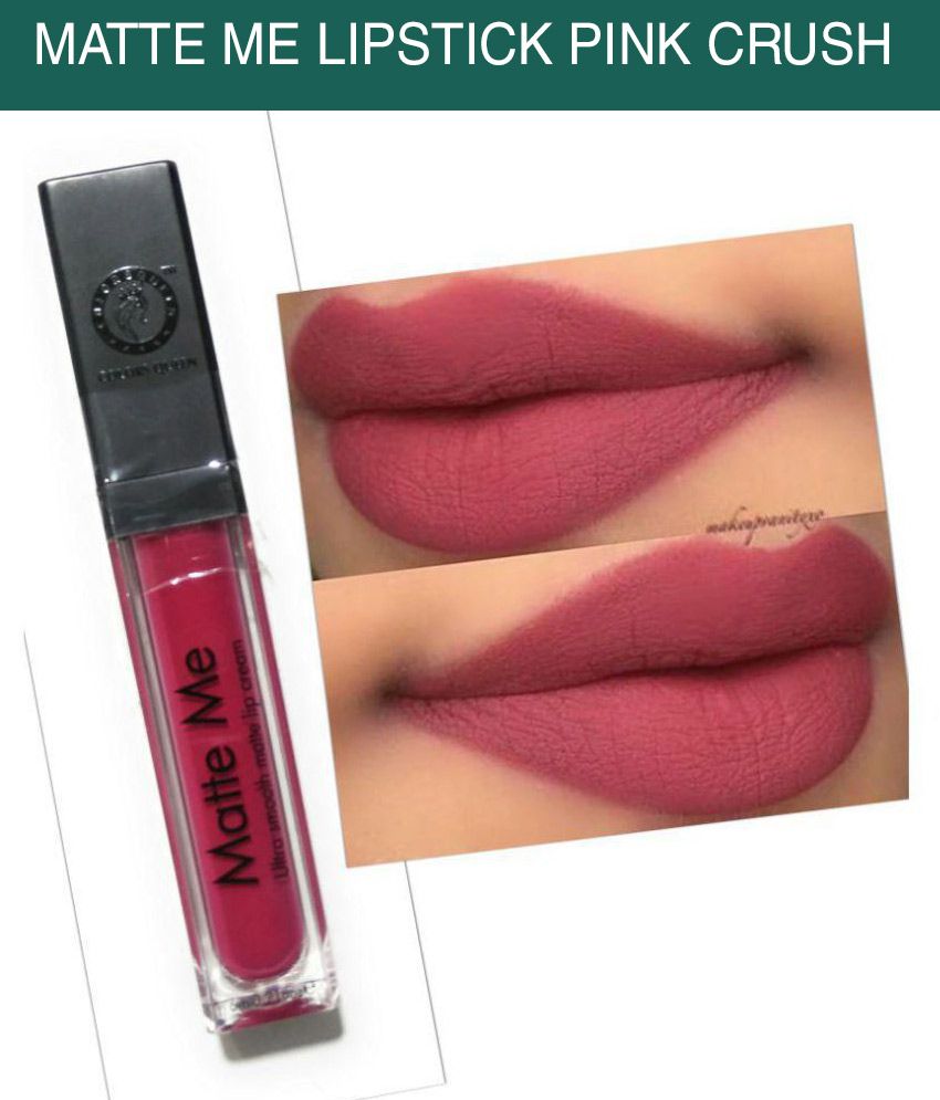 in colour matte lipstick