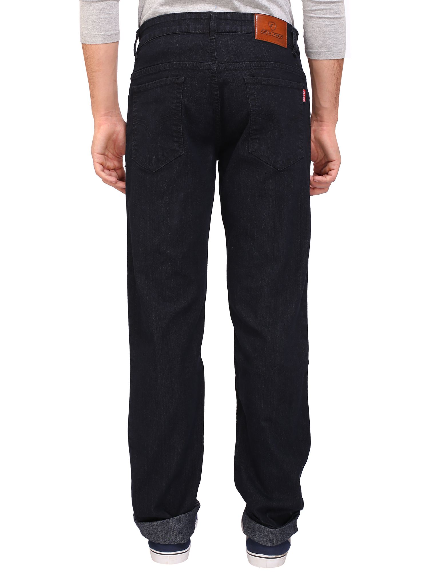 Flags Black Regular Fit Jeans Buy Flags Black Regular Fit Jeans