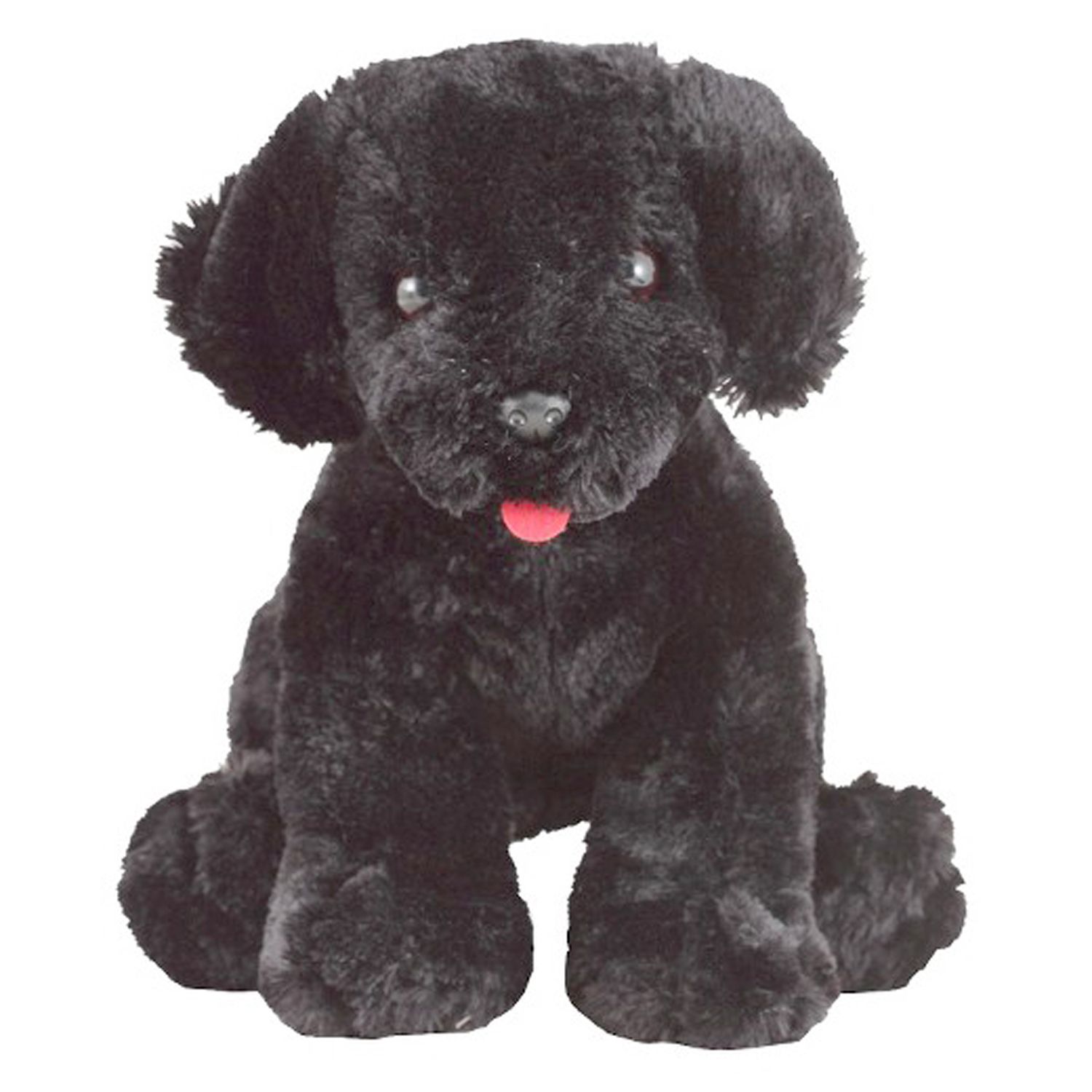 black dog teddy bear