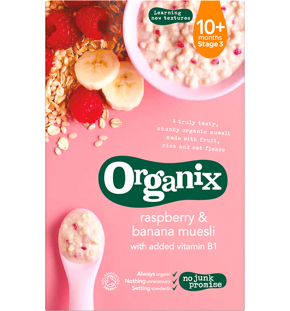 organix porridge 4 months