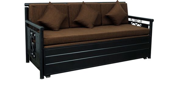 Royal Interiors Metal King Size, King Size Sofa Bed With Storage