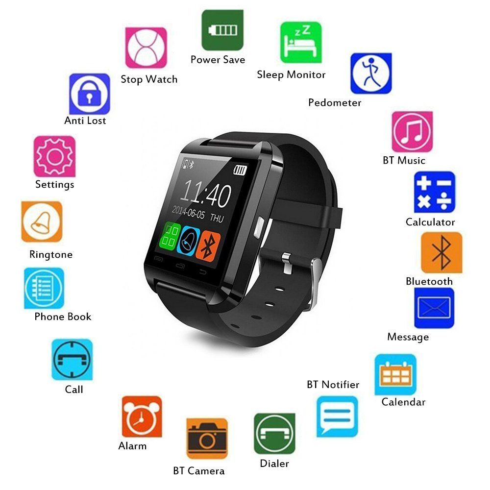 life like u8 bluetooth smart watch