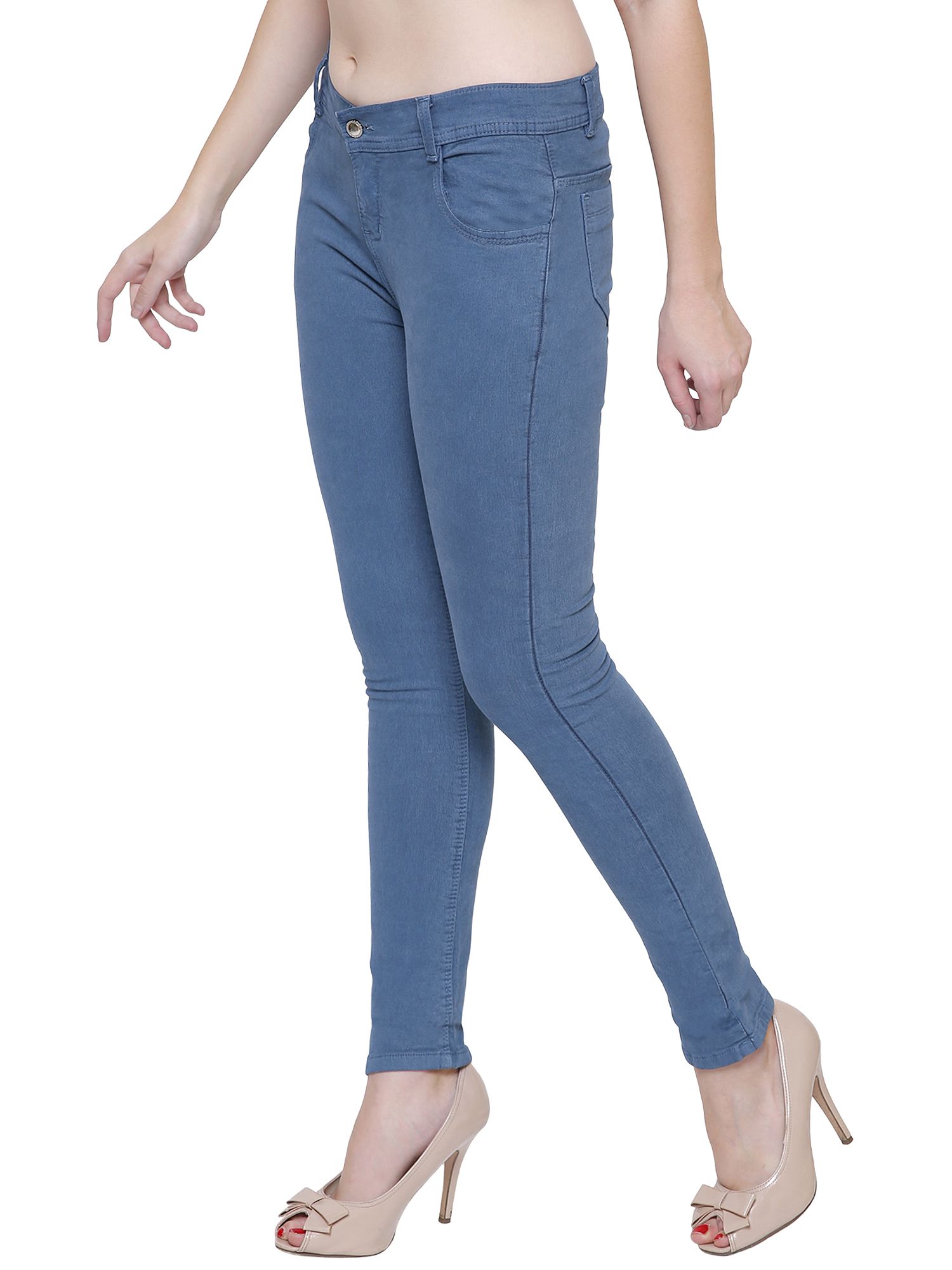 Nj's Denim Jeans - Green - Buy Nj's Denim Jeans - Green Online at Best ...