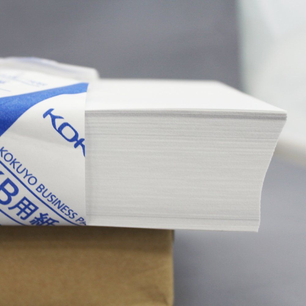 Kokuyo copy paper A4 whiteness degree 80 paper thickness 0.09 mm 500