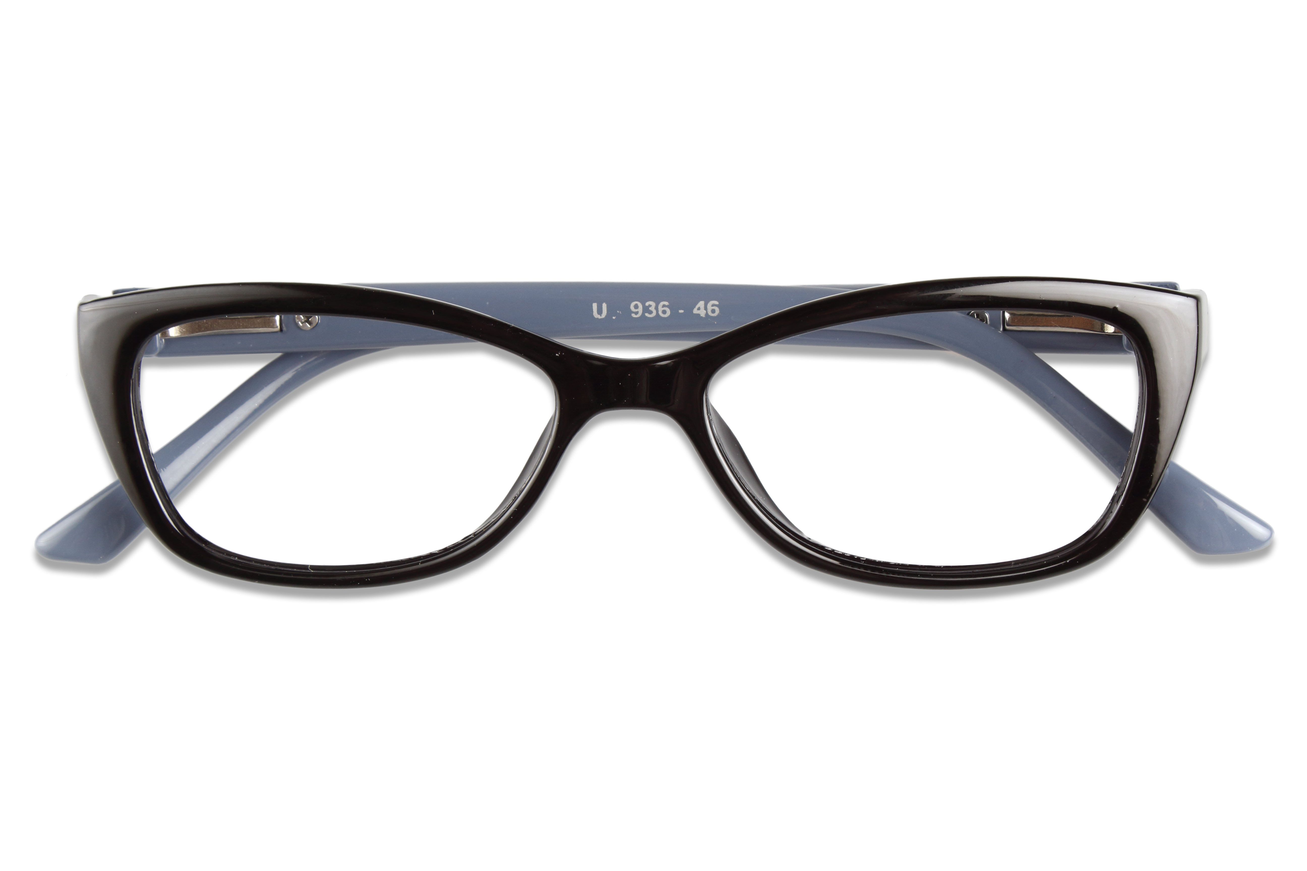 Buy Reactr Cat Eye Glasses Premium Optical Specs Full Frame Eyeglasses For Girl Black52clear 6405