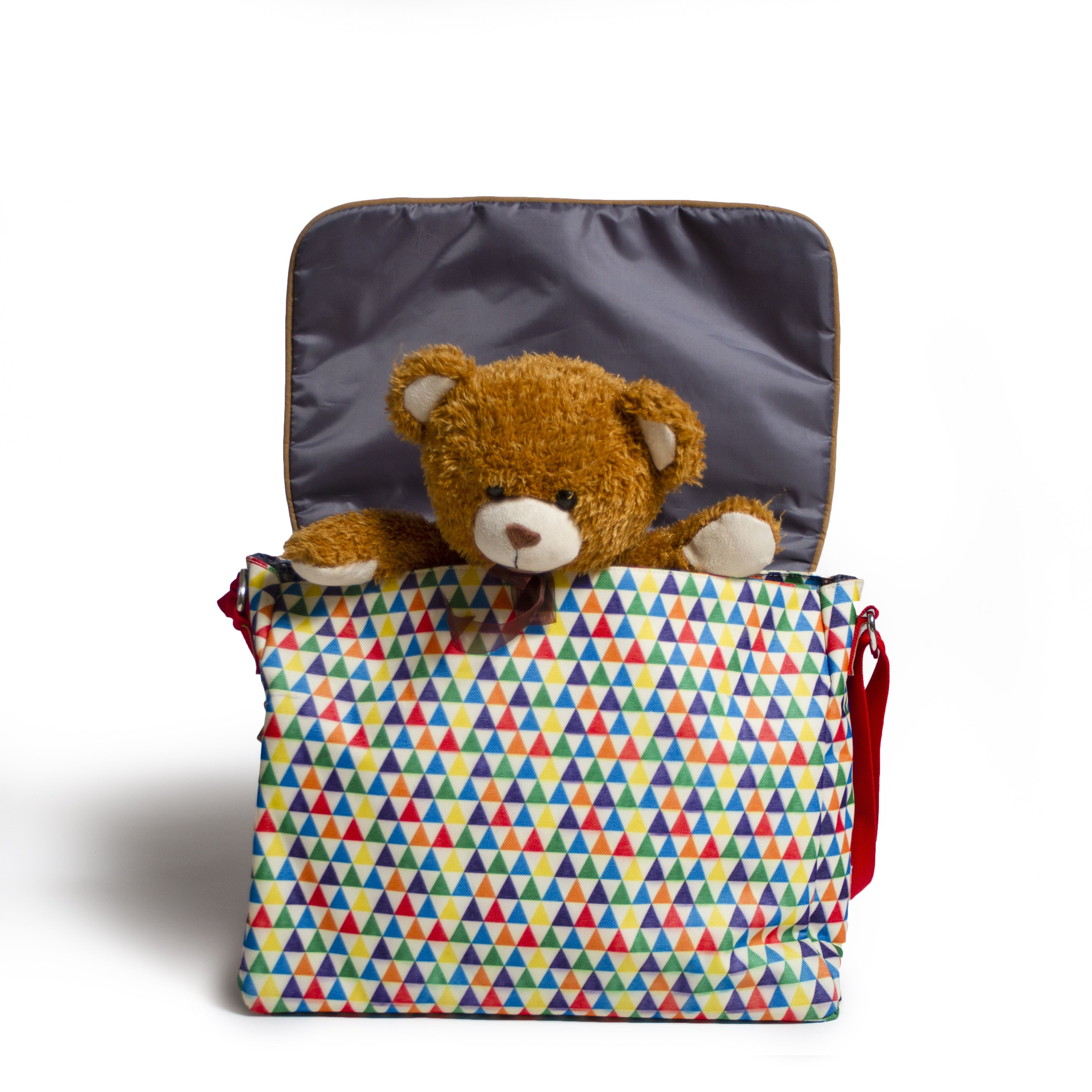 Baby Jalebi MultiColour Canvas Diaper Bag ( 29 cm Buy Baby Jalebi