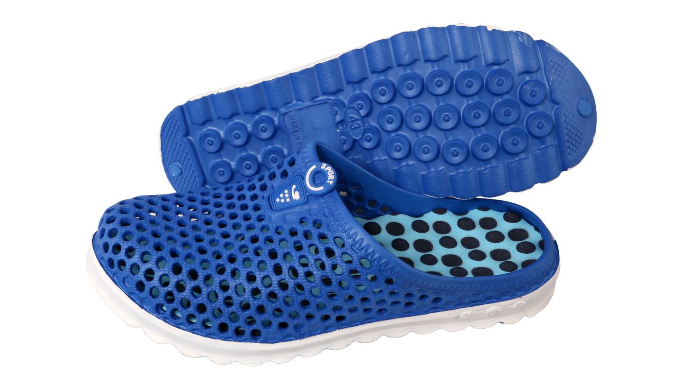 ethics stylish blue rubber clogs for men's