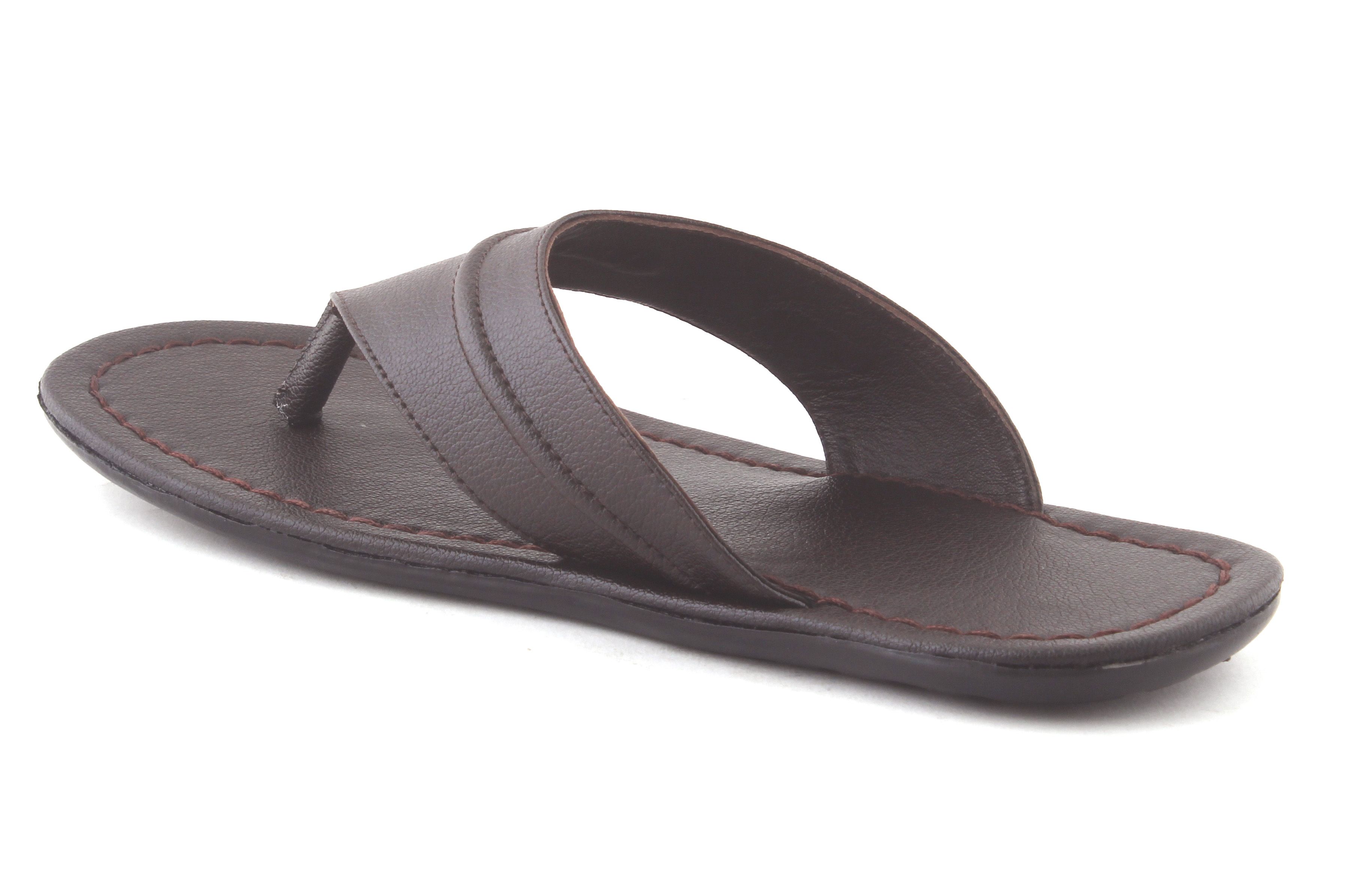 AUSTINJUSTIN D-5 Brown Daily Slippers 