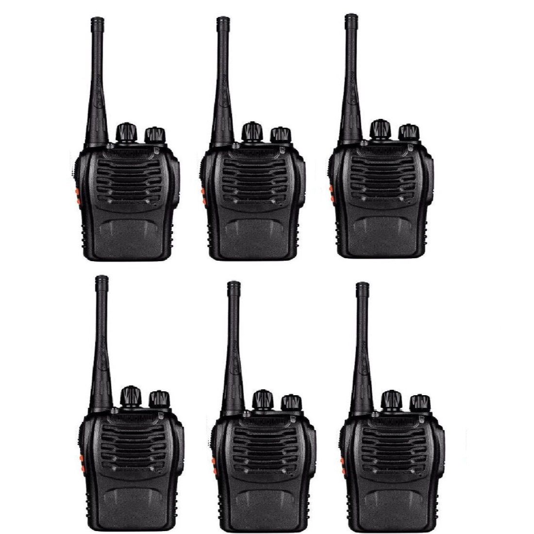 Walkie Talkie  888S 16CH UHF 400-470MHz 888S Ham Radio HF Transceiver Amador Portable