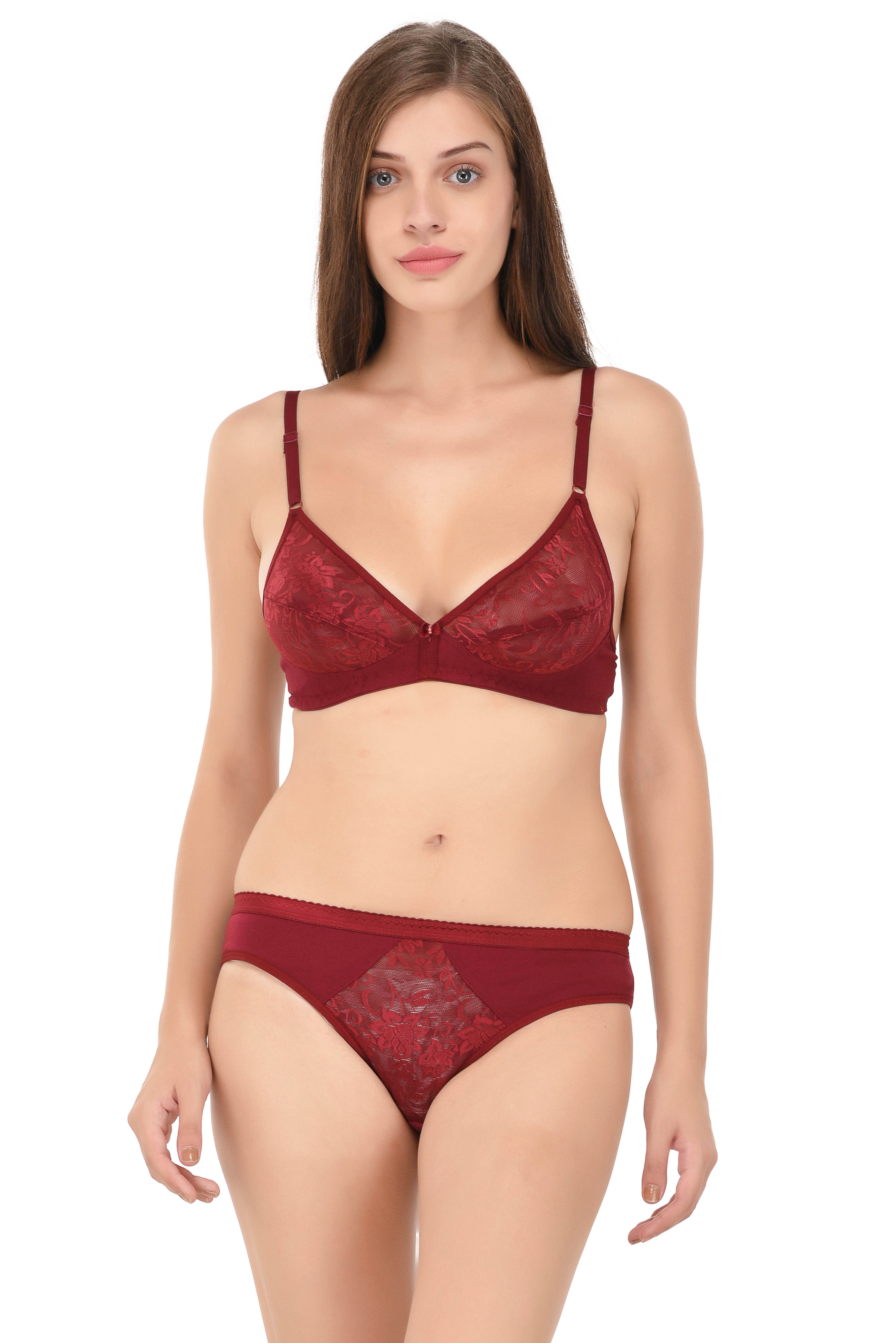 Buy LIZARAY Cotton Bra And Panty Set Online At Best Prices In India Snapdeal