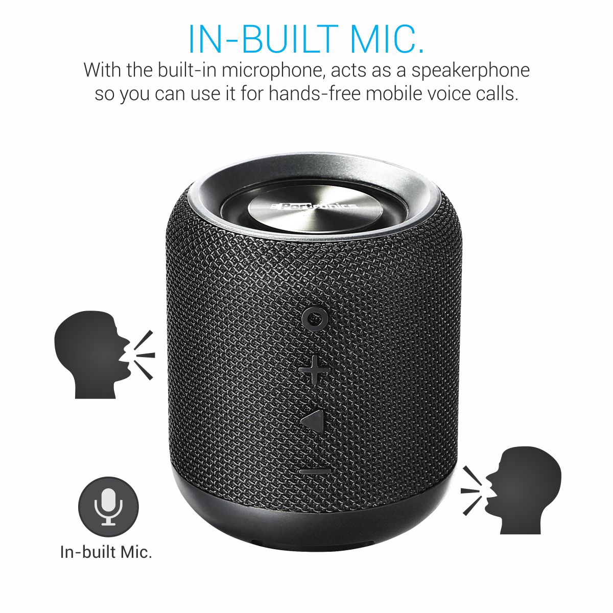 Portronics SoundDrum 10W Bluetooth Speaker (Black) Buy Portronics