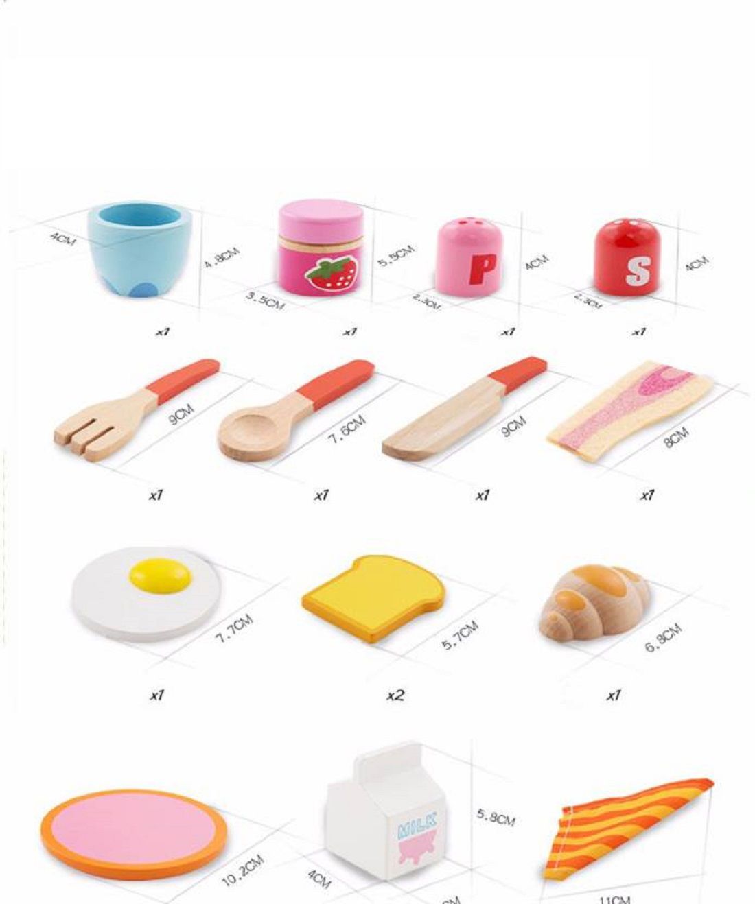 breakfast toy set