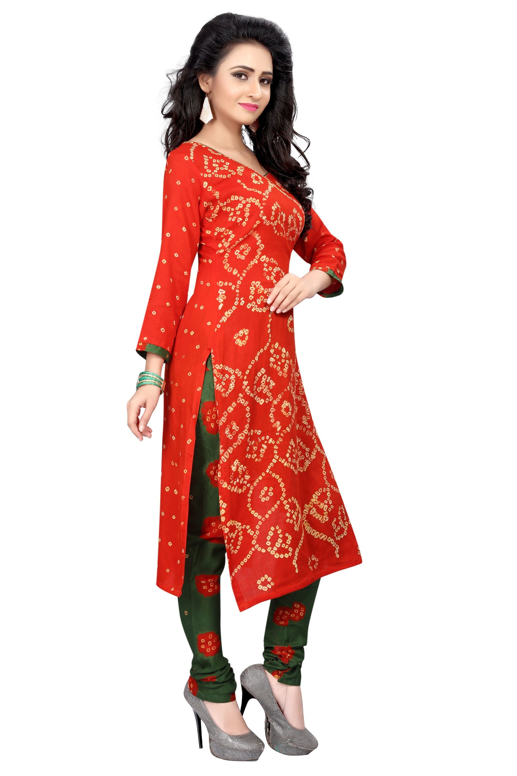 Wedding Villa Red Satin Dress Material Buy Wedding Villa Red Satin