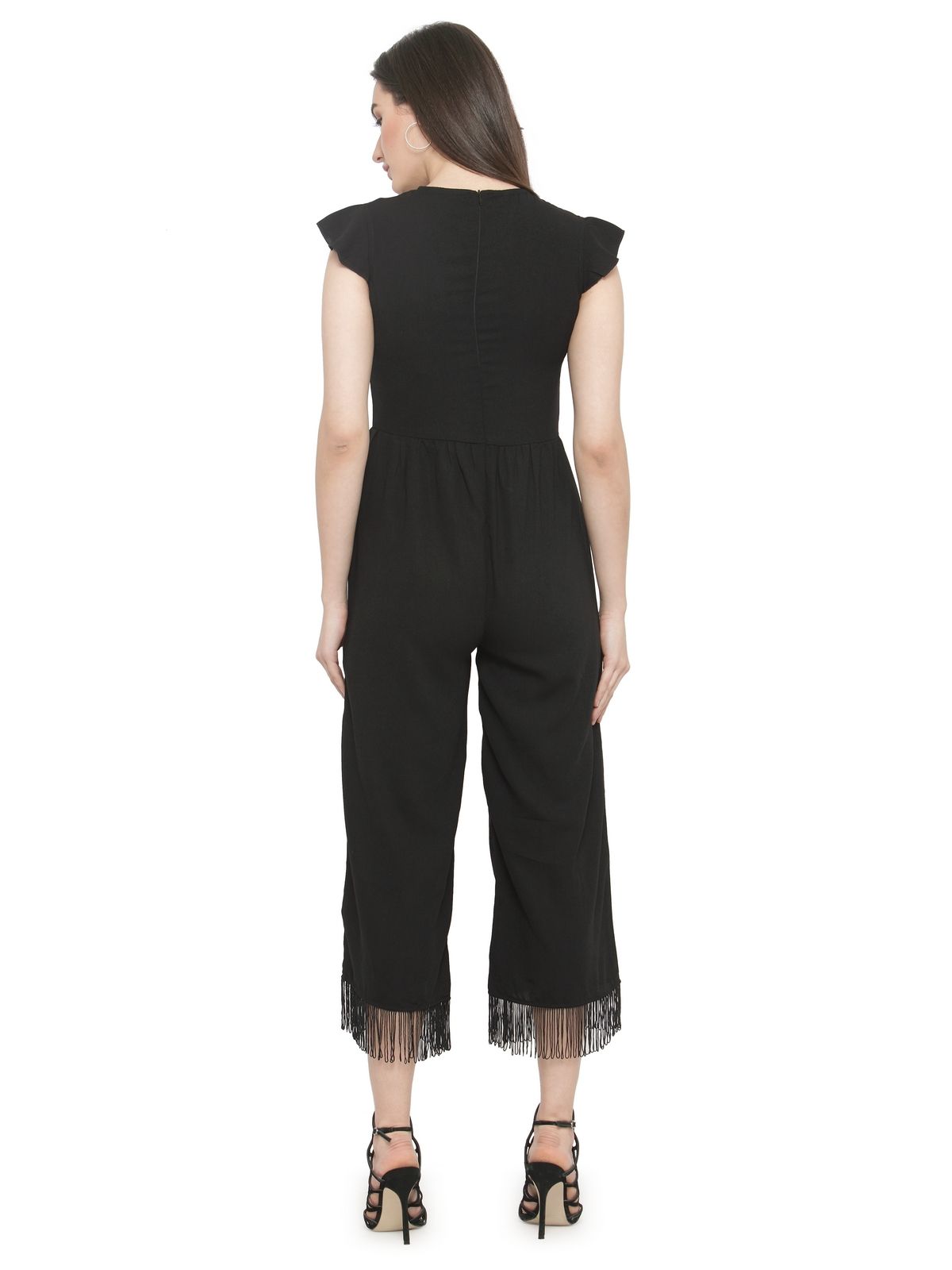 plusS Black Polyester Jumpsuits Buy plusS Black Polyester Jumpsuits