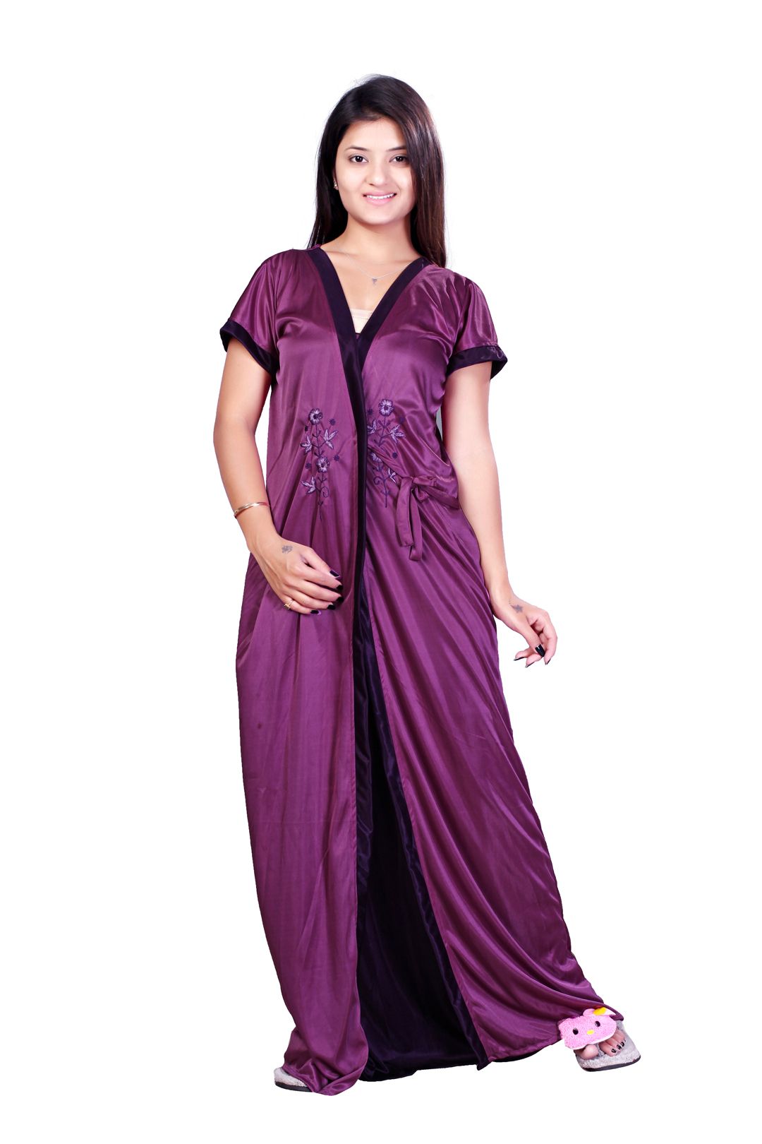 Buy Bailey Sells Satin Robes Multi Color Online at Best Prices in India Snapdeal