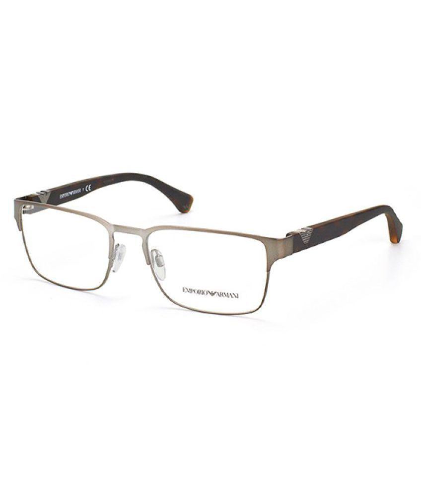 Emporio Armani Multicolor Rectangle Spectacle Frame EA 1027 3003 - Buy ...