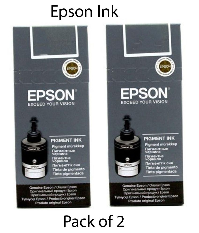     			Epson T7741 Ink Bottle For Epson M100 And M200 Pack of 2 (140 ml per bottle)