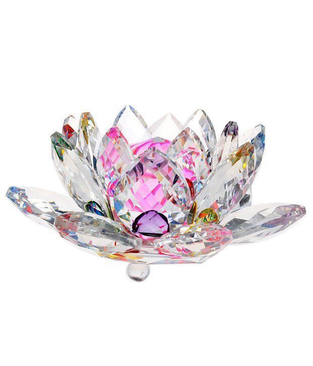     			King & Queen Crystal Lotus Flower