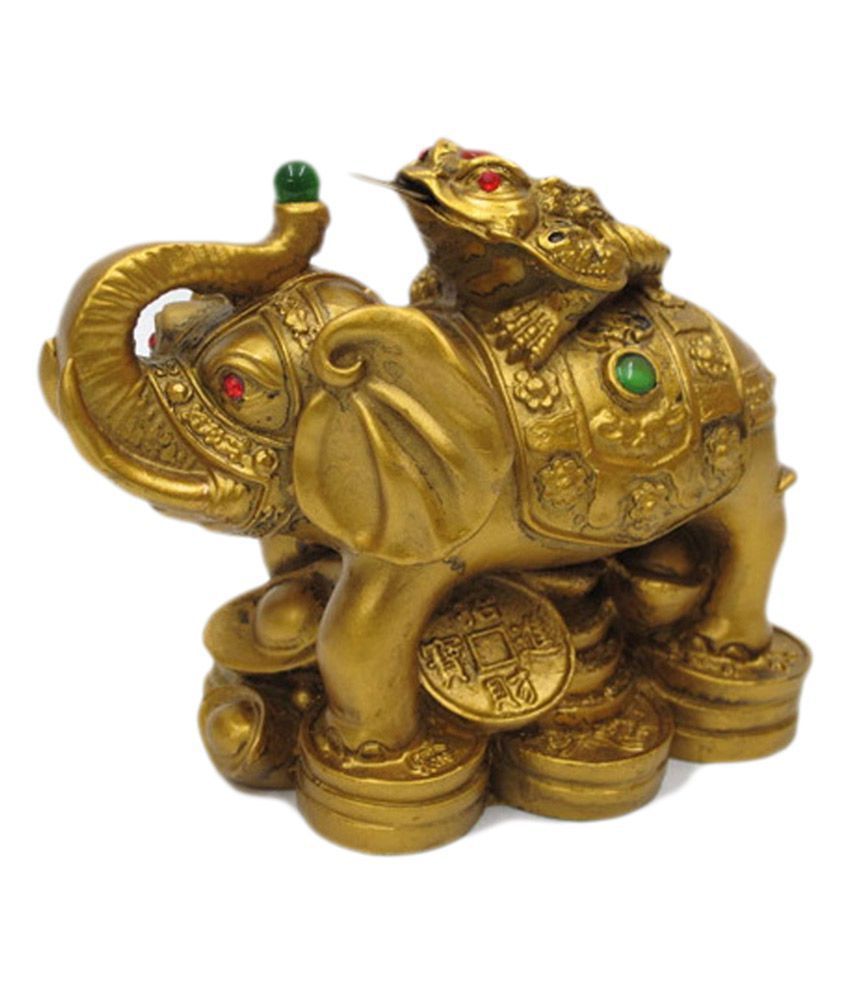     			King & Queen Vastu Feng Shui Money Frog On Elephant