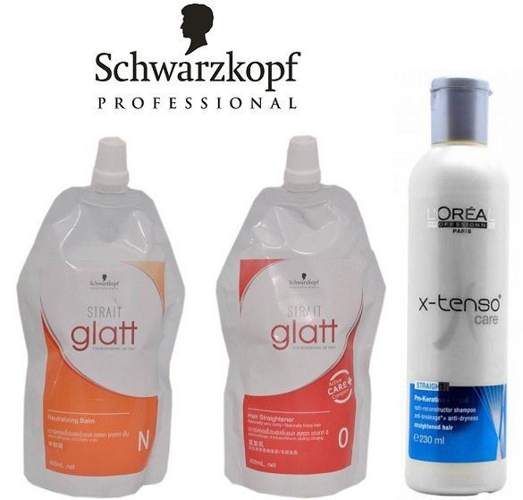 IMPORTEDD Schwarzkopf Glatt Hair Straightener Cream Pack of 2 With X-tenso  Shampoo 230 ml: Buy IMPORTEDD Schwarzkopf Glatt Hair Straightener Cream  Pack of 2 With X-tenso Shampoo 230 ml at Best Prices