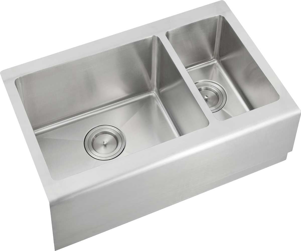 Anupam Stainless Steel Double Bowl Sink Without Drainboard