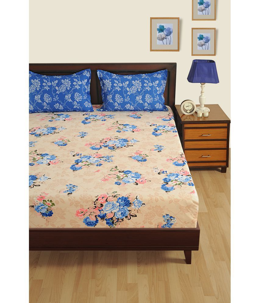 Swayam Cotton Single Bedsheet with 1 Pillow Cover Buy Swayam Cotton