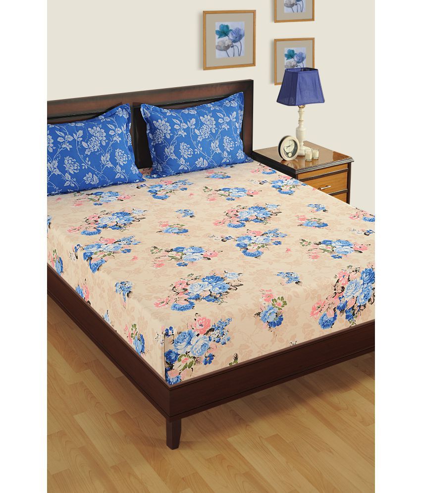 Swayam Cotton Single Bedsheet with 1 Pillow Cover Buy Swayam Cotton