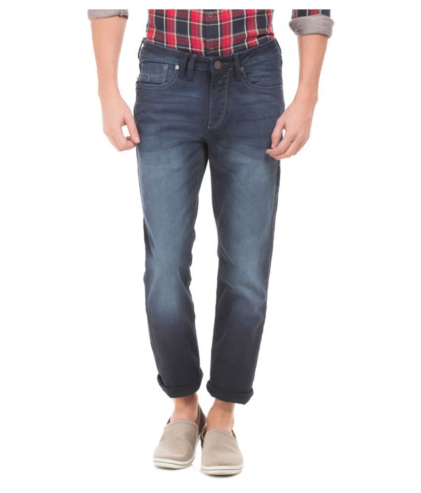 flying machine skinny men blue jeans