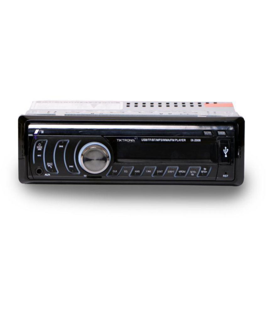 Tiktronix Car stereo Bluetooth Double DIN Car Stereo Buy Tiktronix Car