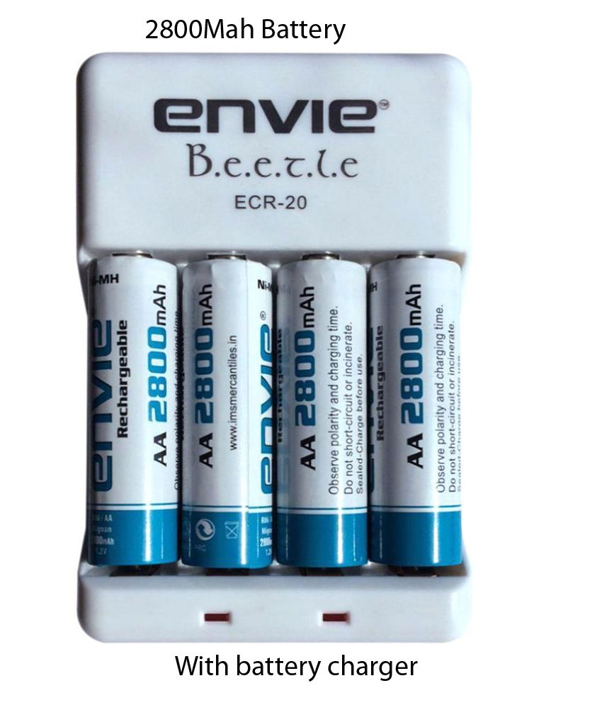    			Envie ECR20 2800 4PL Camera Battery Charger