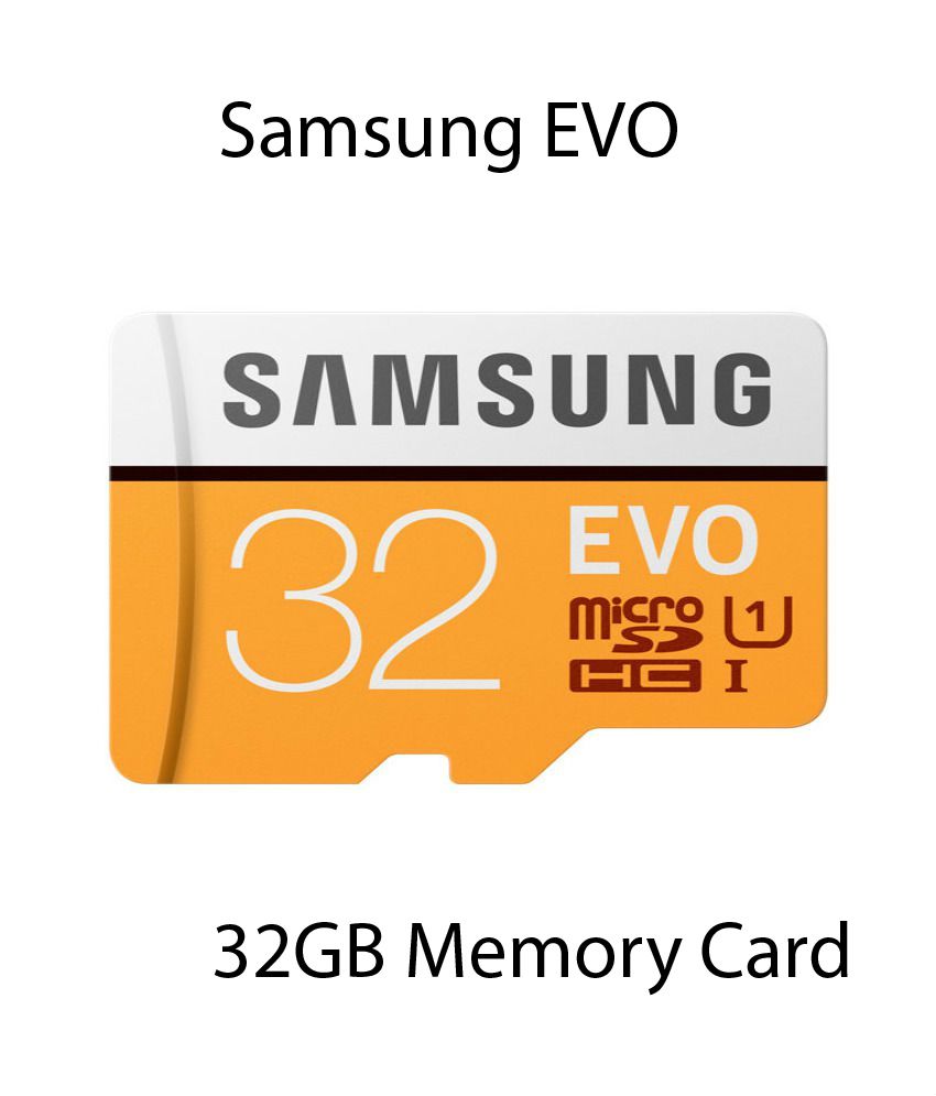 Samsung EVO 32GB MicroSDHC Class 10 95 MB/s with SD adapter