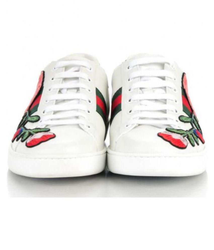 63 Sports Gucci white shoes heels Combine with Best Outfit