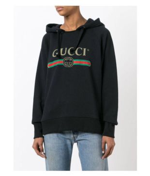 gucci black hoodie price
