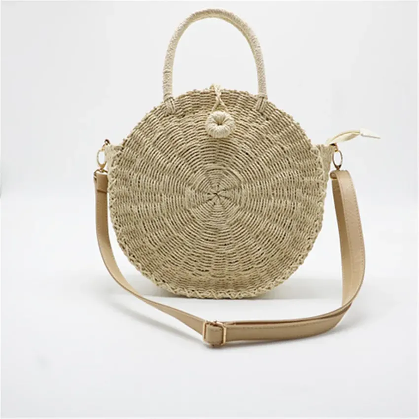 Buy Round Wicker Bag Online In India -  India