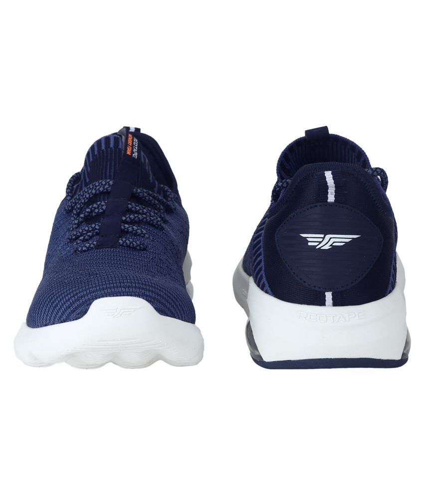 red tape blue shoes