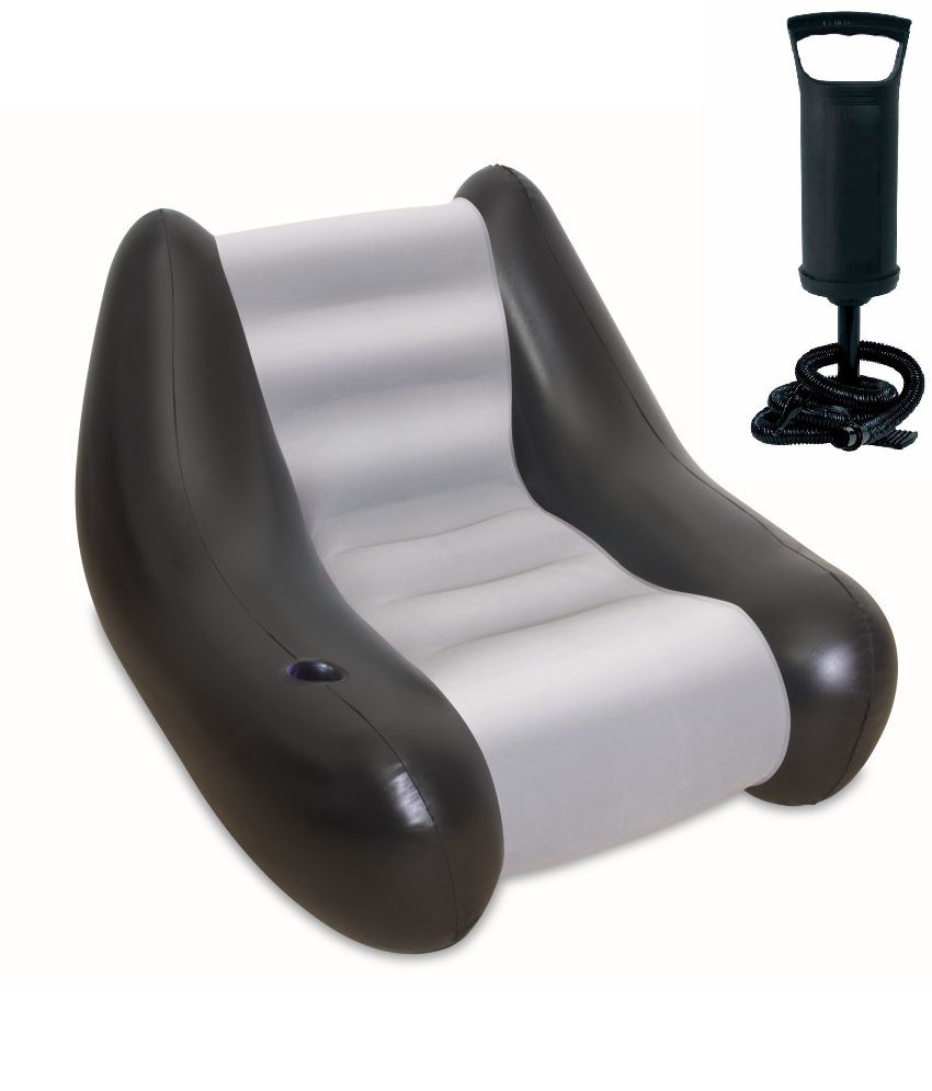 Bestway Perdura Deluxe Heavy Duty Home Indoor Outdoor Air Chair/Chair
