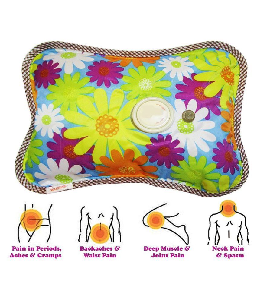     			Inditradition Heating Hot Water Bag For Pain Relief (Pack of 1) Assorted Colours