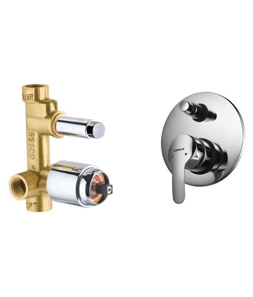 Buy Jaquar Essco Cosmo Complete Diverter Set with Plate & Body Brass