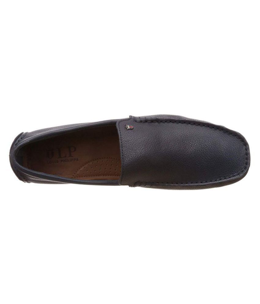 Louis Philippe Blue Loafers - Buy Louis Philippe Blue Loafers Online at Best Prices in India on ...