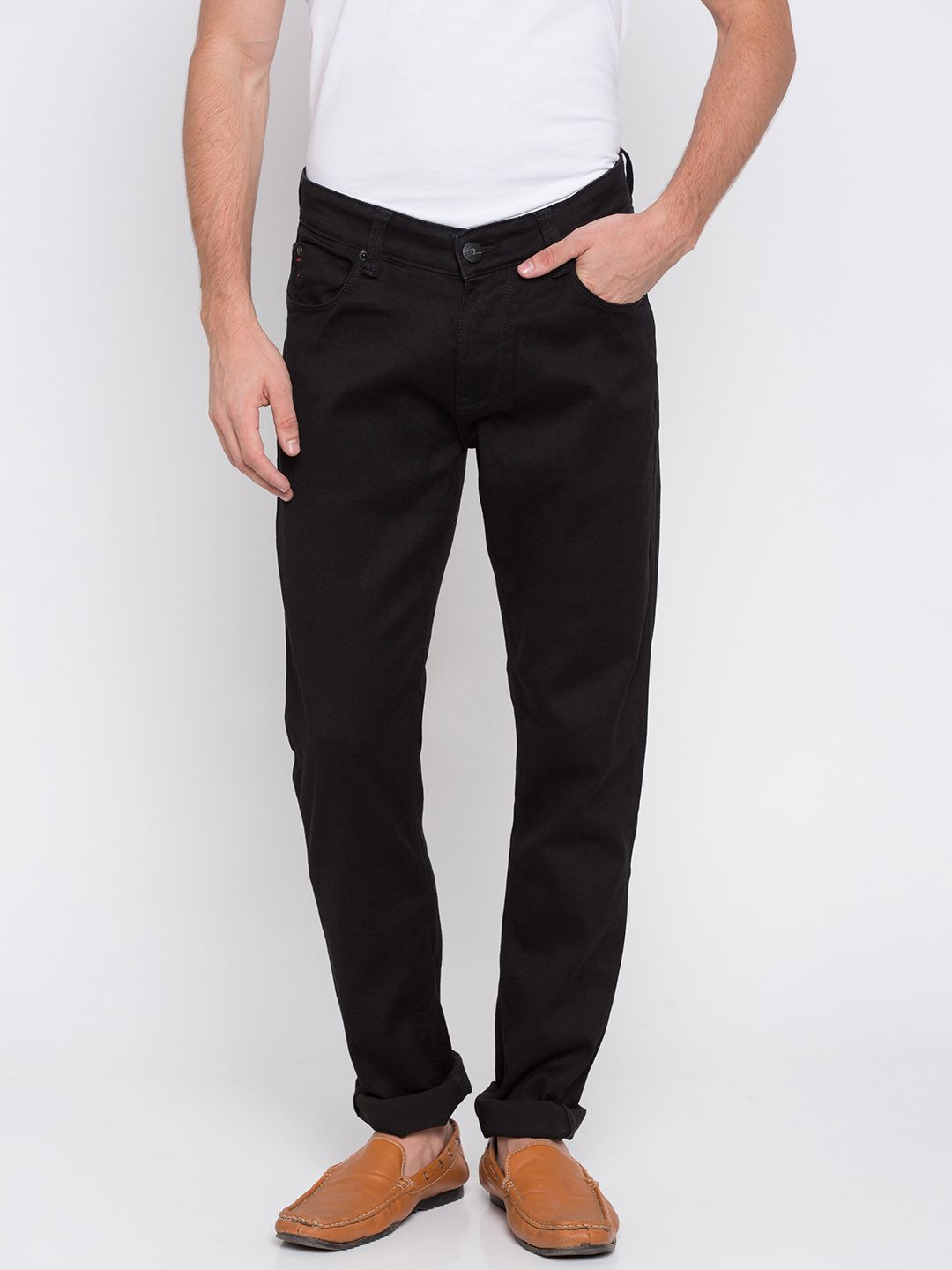 Spykar Black Skinny Jeans - Buy Spykar Black Skinny Jeans Online at ...