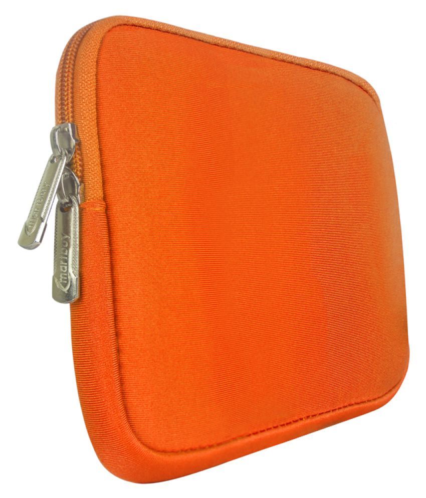 iBall Q7218 Tablet Sleeve By Emartbuy Orange Cases & Covers Online at