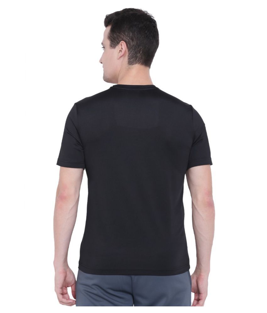 Alcis Black Polyester T-Shirt Single Pack - Buy Alcis Black Polyester T ...