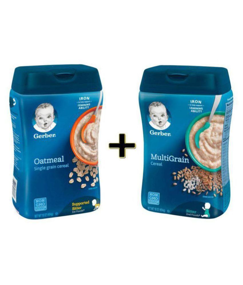 Gerber Baby Food MULTIGRAIN Infant Cereal for 6 Months